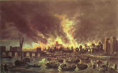 Der Große Brand von London, 1666